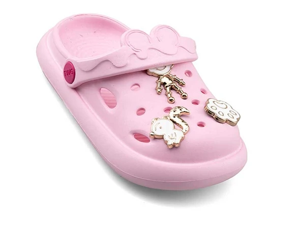 Twingo Çocuk Crocs Taşlı Bahçe Plaj Sahil Banyo Terlik 202 - 9