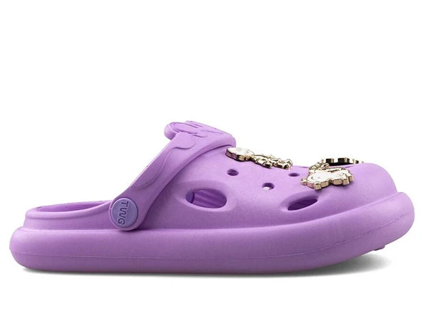 Twingo Çocuk Crocs Taşlı Bahçe Plaj Sahil Banyo Terlik 202 - 6