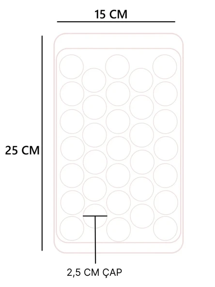 33 Lü Kapaklı Küre Buz Kalıbı Yuvarlak Buz Kalıbı Küre Buzluk - 4
