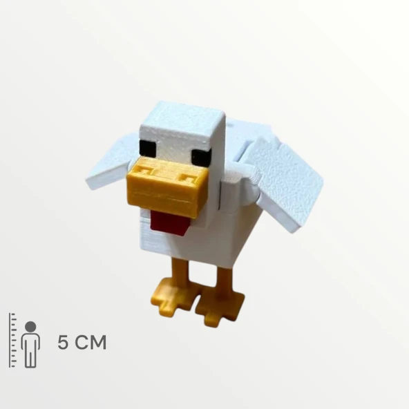 Minecraft Macera Başlangıç Seti Steve Alex Creeper Tavuk Tilki Arı - 5