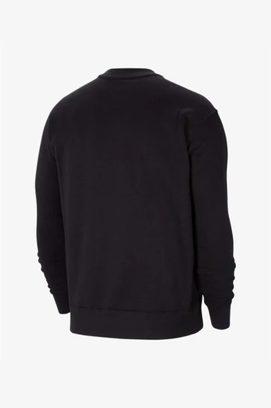 Nike M Nk Flc Park20 Crew CW6902-010 Erkek Siyah Sweatshirt - 2