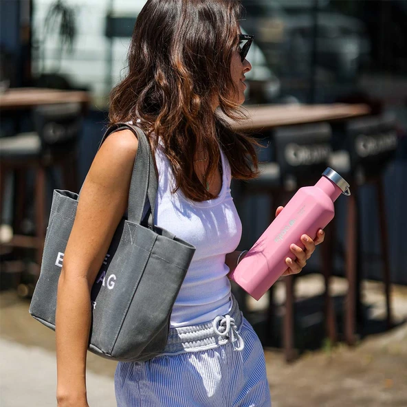 Igloo Pentagon Termos 750ml-PEMBE - Resim 6