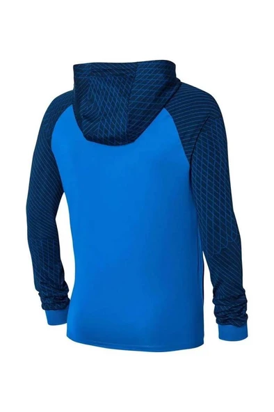 Nike M Dri-FIT Strike23 Hooded Track Jacket Knit DR2571-463 Lacivert Mavi Erkek Eşofman Üstü - 2