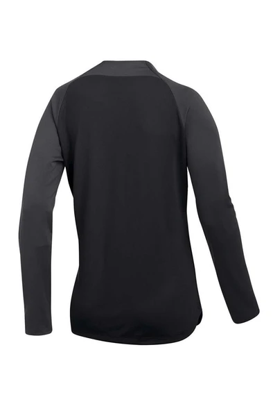 Nike W Nk Df Acdpr Dril Top K DH9246-011 Siyah Gri Kadın Antrenman Eşofman Üstü - 2
