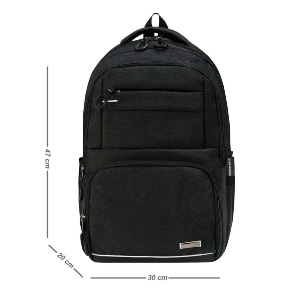Unisex Lise Sırt Çantası Ortaokul Sırt Çantası 47*32 Cm Kalın Su Geçirmez Kumaş - 9