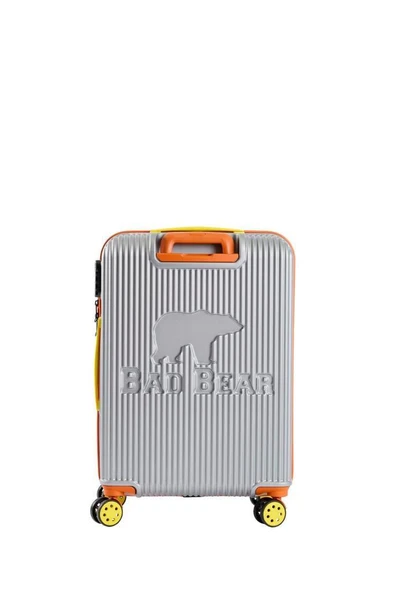 Bad Bear Logo Suitcase 23.01.80.002G Gri Orta Boy Tekerlekli ABS Valiz 64 Lt. - 2