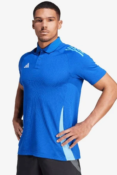 adidas Tıro24 C Polo IR7566 Mavi Erkek Polo Yaka Tişört - 2