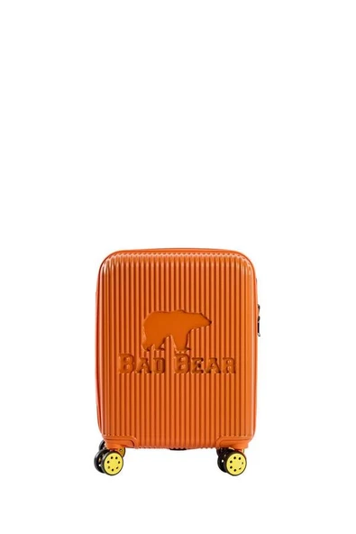 Bad Bear Logo Suitcase 23.01.80.003T Turuncu Kabin Boy Valiz 40LT - 2