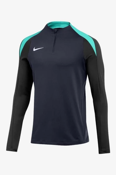 Nike M Nk Df Strk24 Drill Top K FD7569-453 Lacivert Erkek Antrenman Üstü - 1