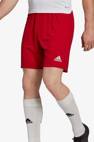 adidas Entrada 22 Short H61735 Kırmızı Erkek Futbol Şortu - Resim 2