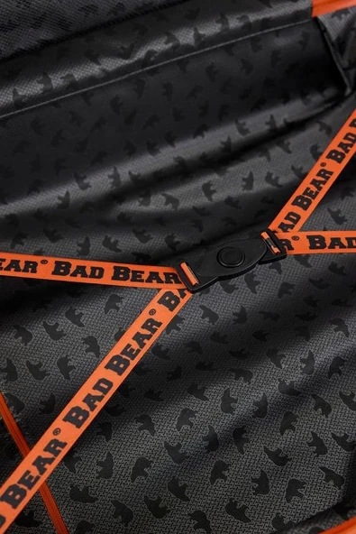 Bad Bear Logo Suitcase 23.01.80.001S Siyah Büyük Boy Tekerlekli ABS Valiz 95 Lt. - 9