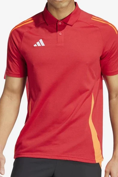 adidas Tıro24 C Polo IR7563 Kırmızı Erkek Polo Yaka Tişört - 2