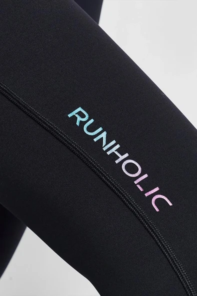 Lescon 24BTBP002007-633 Siyah Kadın Koşu Taytı - 6