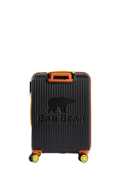 Bad Bear Logo Suitcase 23.01.80.002S Siyah Orta Boy Valiz 64LT - 2
