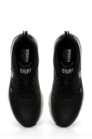 U.S. Polo Assn. Vance 4PR 101812540 Siyah Erkek Spor Ayakkabı - 4