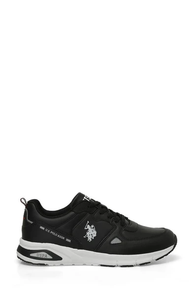 U.S. Polo Assn. Vance 4PR 101812540 Siyah Erkek Spor Ayakkabı