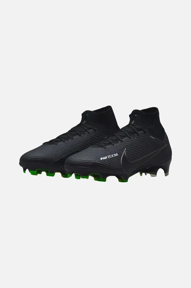 Nike Zoom Superfly 9 Elite FG DJ4977-001  Siyah Erkek Futbol Kramponu - 4