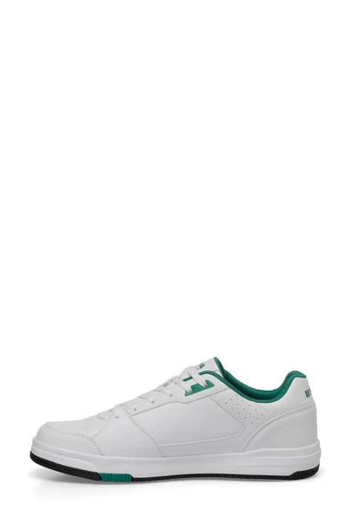 U.S. Polo Assn. Presto 4PR 101812437 Beyaz & Yeşil Erkek Günlük Spor Ayakkabı - 3