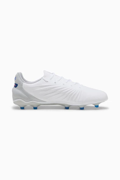 Puma King Match FG/AG 107863_02 Beyaz & Mavi & Kırmızı Futbol Kramponu - 2