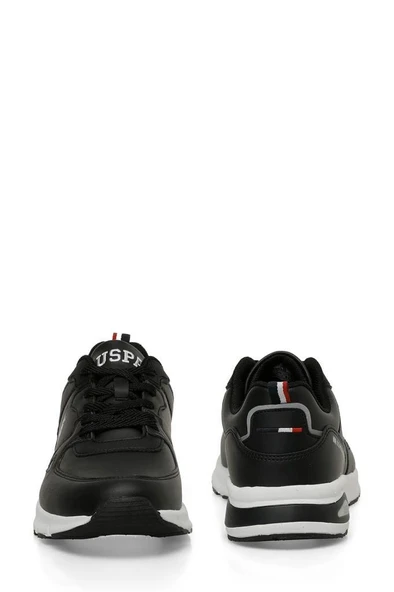 U.S. Polo Assn. Vance 4PR 101812540 Siyah Erkek Spor Ayakkabı - 5