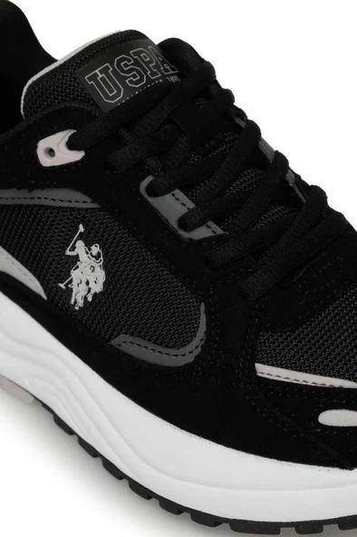 U.S. Polo Assn Habita 4PR 101887230 Siyah Kadın Spor Ayakkabı - 7