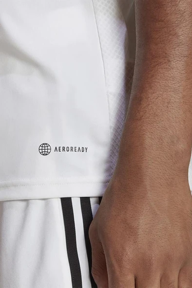 adidas Tiro 23 Jsy HR4610 Beyaz Erkek Spor Tişört - 7