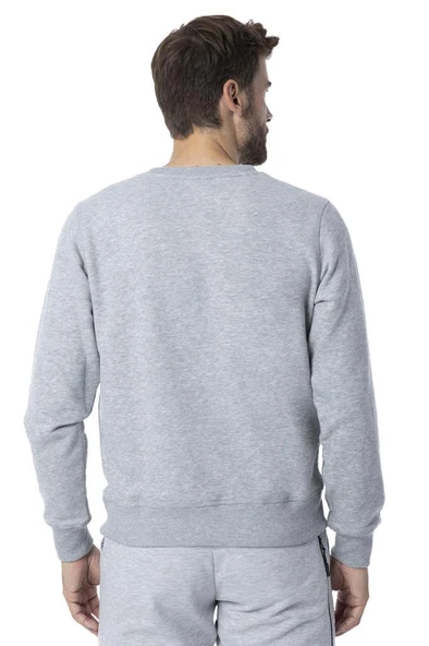New Balance Lifestyle MNC1105-AG Gri Erkek Sweatshirt - 2