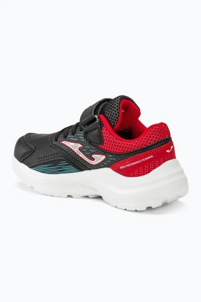 Joma Active JR 2401 JACTIW2401V Siyah Kırmızı Çocuk Günlük Spor Ayakkabı - 3