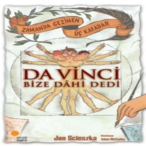 Zamanda Gezinen Üç Kafadar - Da Vinci Bize Dahi Dedi ürün görseli