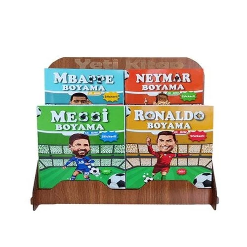 Futbolcular Boyama ları Standı (Kasa Önü 125 ) ürün görseli
