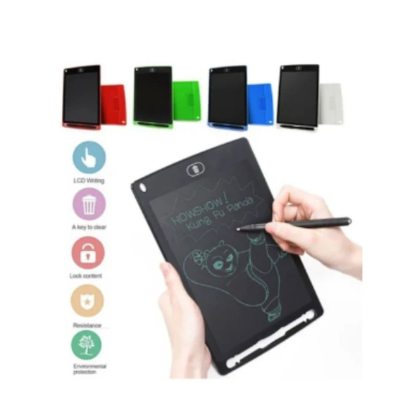 Mucit Home  8.5 Inc Büyük Boy Dijital Kalemli Çocuk Yazı Çizim Grafik Not Yazma Eğitim Tableti Yaz Sil Tahta - 2