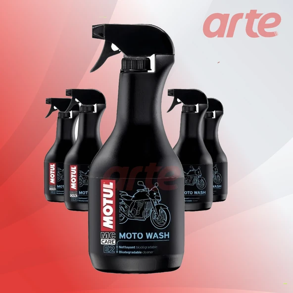 Motul M1 + M2 + E2 Motosiklet Bakım Seti | Kask Temizleyici, Kask İç Temizleyici ve Temizlik Köpüğü | 3’lü Set | - 2