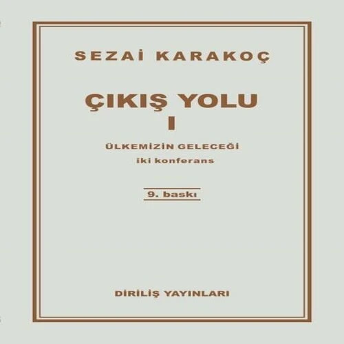 Çıkış Yolu 1 - Ülkemizin Geleceği ürün görseli