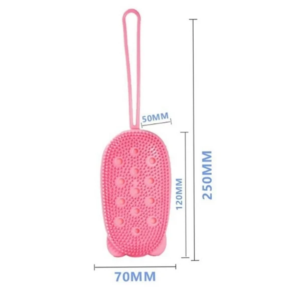 Mucit Home Silikon Hazneli Duş Lifi – Masajlı ve Yumuşak Kese - 2
