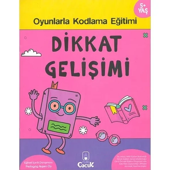 Dikkat Gelişimi 5+ Yaş Oyunlarla Kodlama ürün görseli