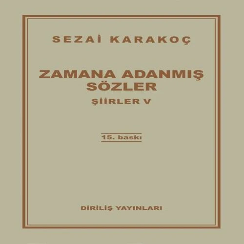 Şiirler 5 - Zamana Adanmış Sözler ürün görseli