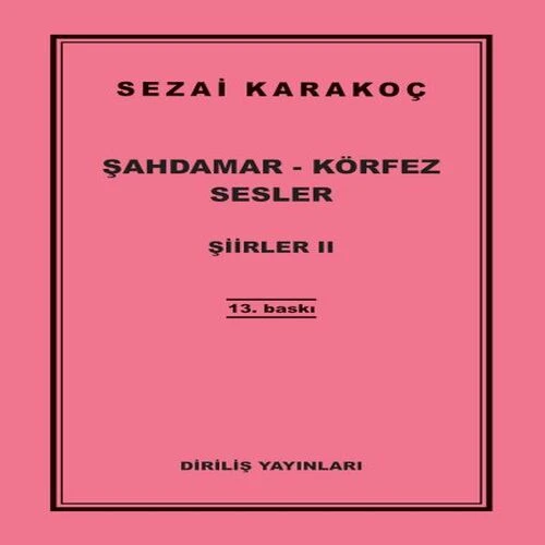Şiirler 2 - Şahdamar - Körfez - Sesler ürün görseli