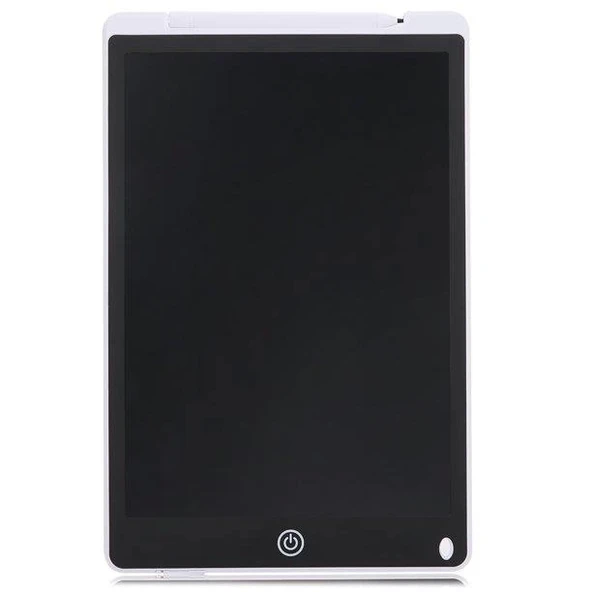 T12 Beyaz Writing Tablet Lcd 12 Inç Dijital Kalemli Çizim Yazı Tahtası - 4