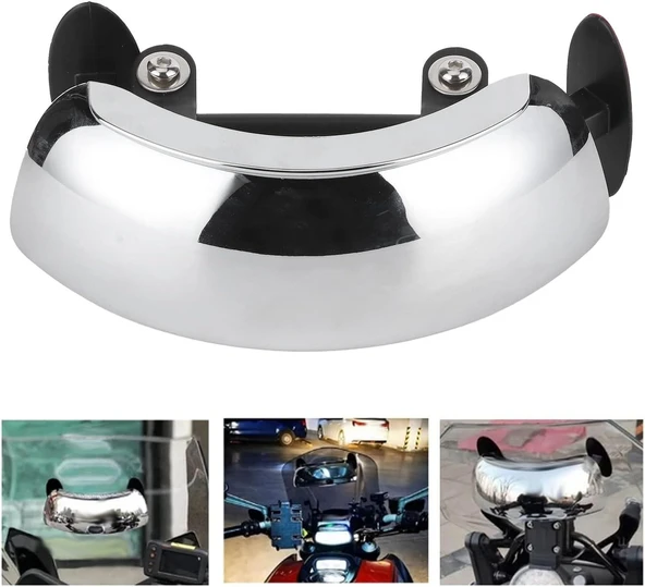 180 DERECE MOTOSİKLET KÖR NOKTA DİKİZ AYNASI - Resim 4