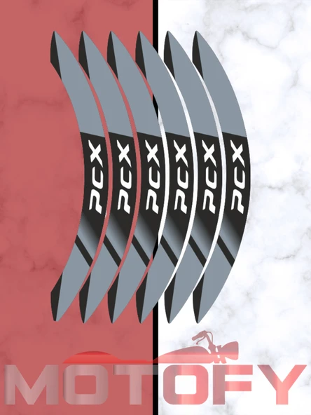 HONDA PCX UYUMLU JANT ŞERİDİ NARDO GRİ ürün görseli