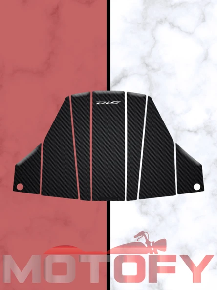 HONDA DİO 2021-2024 UYUMLU TANK PAD SET SİYAH KARBON ürün görseli