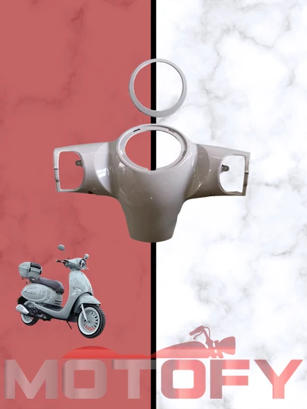 ARORA CAPPUCİNO 50 - 125 KİLOMETRE GRENAJI GİDON MUHAFAZA ARKA VE ÇERÇEVESİ GRİ ORİJİNAL