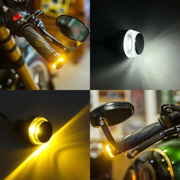 SİNYALLİ VE SÜRÜŞ LEDLİ GİDON TAPASI TAKIMI (2 ADET) - Resim 3