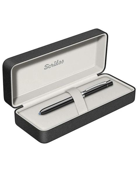 Scrikss Trio 93 Multifonksiyon Kalem Siyah