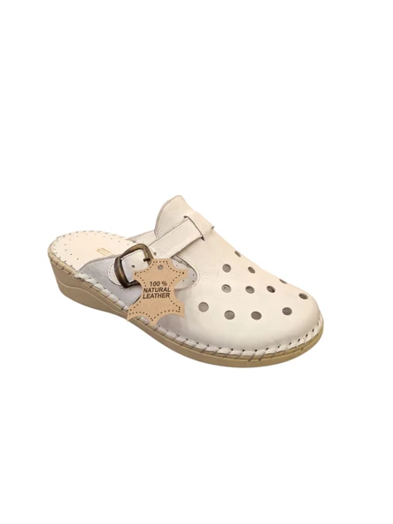 Esem 825-1 Hakiki Deri Kadın Sabo Terlik ürün görseli