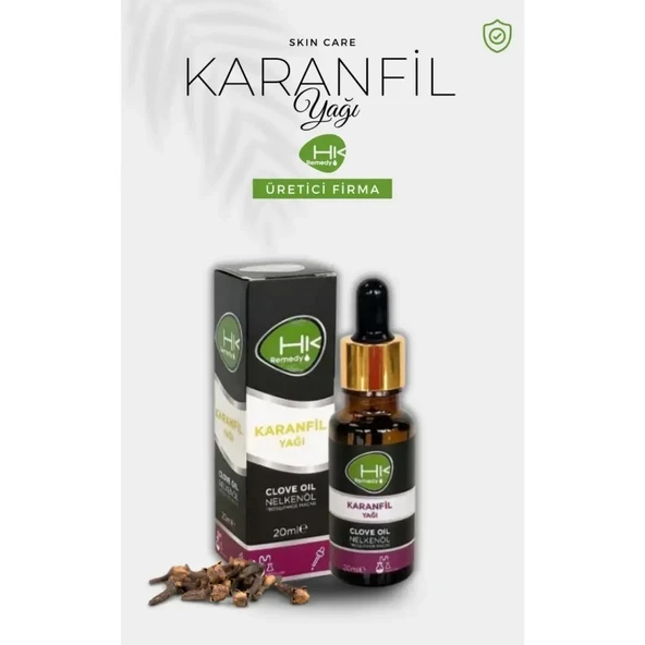 HK Remedy Karanfil Yağı 20 ml - 1