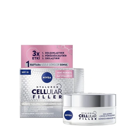 Nivea Cell Fıller +Sıkılaştırıcı Gündüz Gençleştirici 50 ML