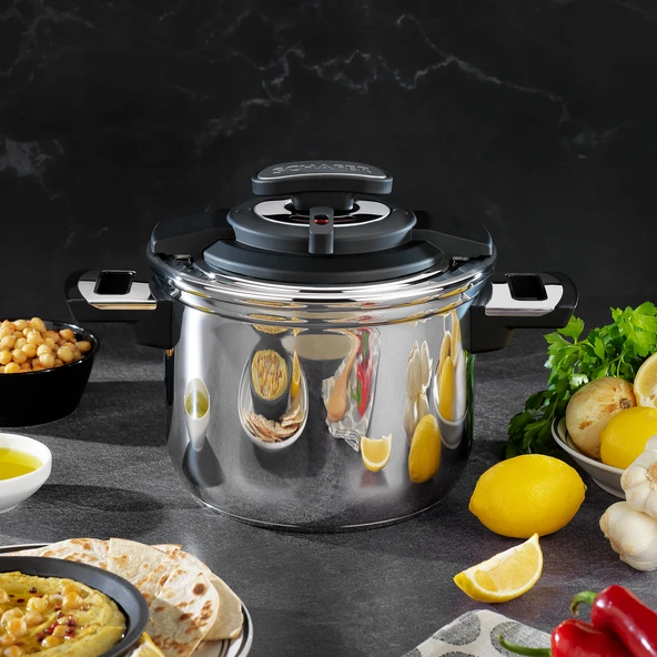 Schafer İn Safe Düdüklü Tencere 7 Lt-Siyah