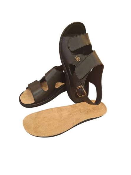 Esem 820 Hakiki Deri Kadın Sandalet - Resim 3