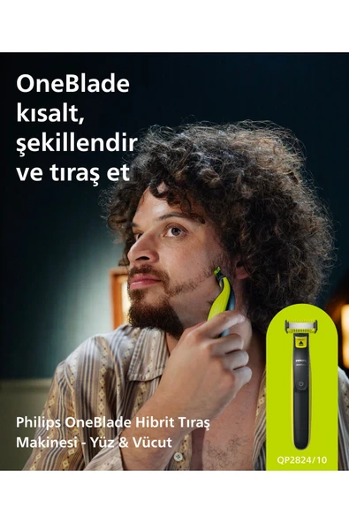 Philips QP2824/10 Oneblade Yüz ve Vücut Şekilendirici
